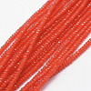 Opaque Glass Beads Strands LS-EGLA-J144-NB03-1