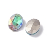 Glass Rhinestone Cabochons RGLA-L029-02B-SPLA-2