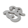 Non-Tarnish 304 Stainless Steel Charms STAS-L279-017P-2