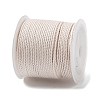 20M Polyester Braided Cord for Jewelry Making OCOR-G015-04A-12-3