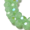 Imitation Jade Glass Beads Strands EGLA-A035-J8mm-L01-3