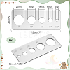 Acrylic Safety Eye Insertion Tool for Toy Making TOOL-WH0127-45D-2