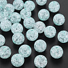 Transparent Crackle Acrylic Beads MACR-S373-66B-N11-1