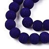 Opaque Glass Beads Strands GLAA-T032-P6mm-MD03-2