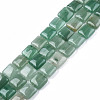 Natural Green Aventurine Beads Strands G-N326-140B-1