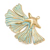 304 Stainless Steel with Enamel Pendants SA-CBA4809-18G-02-2