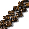 Natural Tiger Eye Beads Strands G-M418-D04-01-1