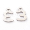 304 Stainless Steel Charms STAS-G244-01E-2