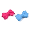 Rubberized Style Opaque Acrylic Beads OACR-N137-71-2