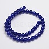 Natural & Dyed Malaysia Jade Bead Strands X-G-A146-8mm-A22-2