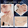 80G 4 Style ABS Plastic Imitation Pearl Beads KY-SC0001-69-5