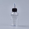 Transparent PET Plastic Empty Bottle TOOL-WH0090-02A-1