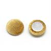 Velvet Cloth Fabric Covered Cabochons WOVE-S084-12F-1