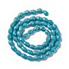 Faceted Glass Beads Strands GLAA-E037-01E-2