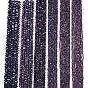 Electroplate Opaque Solid Color Glass Beads Strands EGLA-A044-P2mm-L11-2