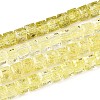 Crackle Transparent Glass Beads Strands GLAA-N062-6mm-05-1