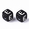 Opaque Acrylic Beads SACR-N002-01E-3