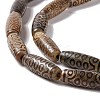 Tibetan Style dZi Beads Strands G-A024-01E-2