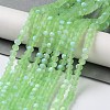 Transparent Glass Beads Strands X1-EGLA-A034-T4mm-MB09-2