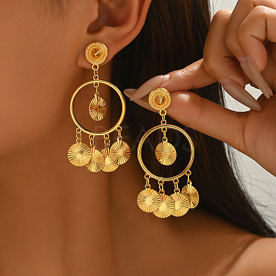 Vintage Alloy Chandelier Earrings RT8685-1