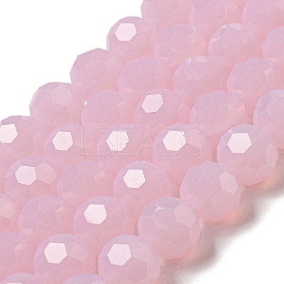 Imitation Jade Glass Beads Stands EGLA-A035-J10mm-D02-1