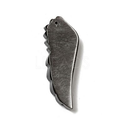 Natural Silver Sheen Obsidian Big Pendants G-D471-05B-1