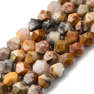 Natural Crazy Agate Beads Strands G-Z119-A13-02-1