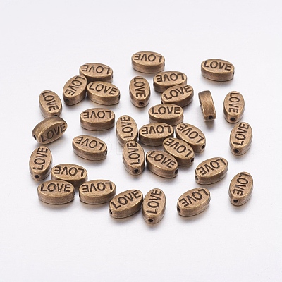 Tibetan Style Alloy Beads X-TIBEB-5850-AB-NR-1