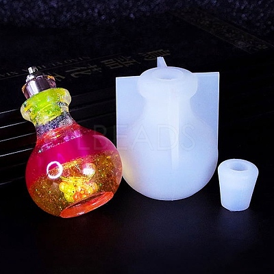 DIY Wishing Bottle Silicone Molds X-DIY-M049-01F-1