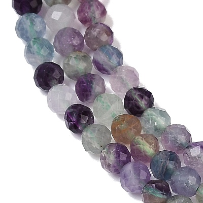 Natural Fluorite Beads Strands G-A252-A01-01-1