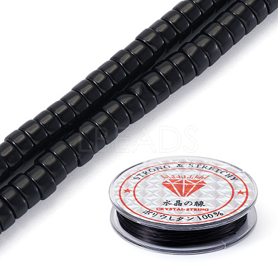 1 Strand Natural Black Onyx(Dyed & Heated) Beads Strands G-TA0002-95-1