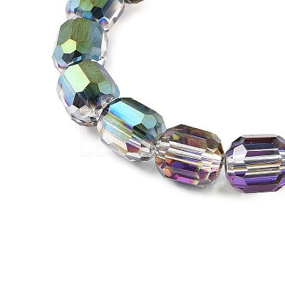 Electroplate Glass Beads Strands GLAA-G112-07I-1