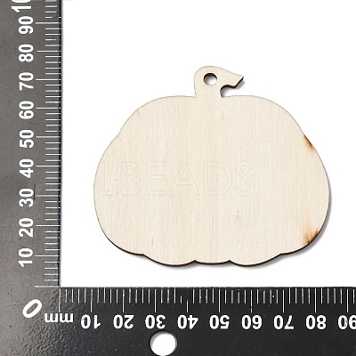 Halloween Printed Wooden Big Pendants LS-WOOD-I016-01F-1