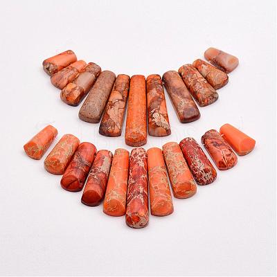 Natural Imperial Jasper Beads Strands G-P298-A01-1