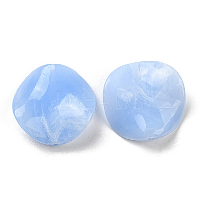 Opaque Acrylic Beads OACR-B013-32F-1