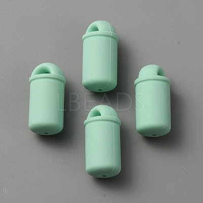 Bottle Food Grade Eco-Friendly Silicone Beads SIL-WH0006-20K-1
