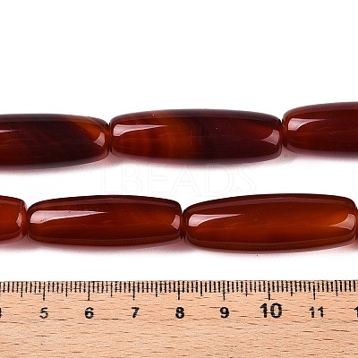 Natural Agate Dyed Beads Strands G-T138-230F-1