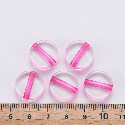 Transparent Acrylic Beads TACR-S154-09A-82-1