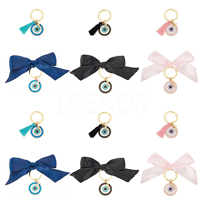 Evil Evil Enamel Pendant Keychain KEYC-AB00004-1
