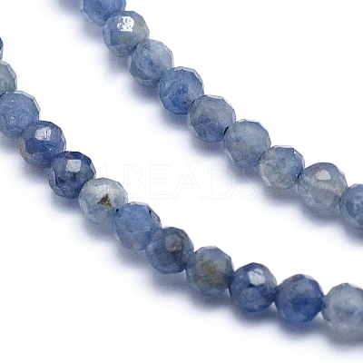 Natural Iolite/Cordierite/Dichroite Beads Strands G-G823-15-2.5mm-1