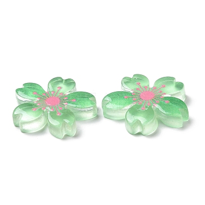 Luminous Resin Cabochons X-RESI-G030-01E-1