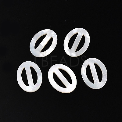 Natural Shell Tri-Glide Adjuster Buckles SSHEL-N039-01-1