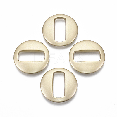 Spray Painted CCB Plastic Linking Rings LS-X-CCB-R104-21-02-1
