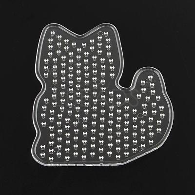 Animal ABC Plastic Pegboards used for 5x5mm DIY Fuse Beads X-DIY-Q009-28-1