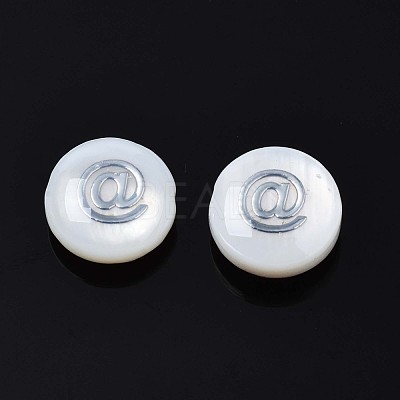 Natural Freshwater Shell Beads SHEL-N003-22-08P-1