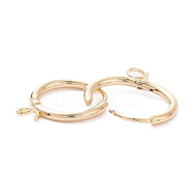 201 Stainless Steel Huggie Hoop Earring Findings STAS-P283-01Q-G-1