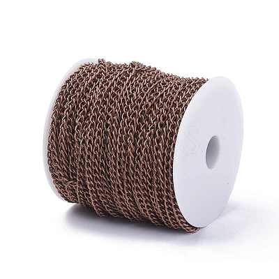 Iron Twisted Chains Curb Chains CHS007Y-R-1