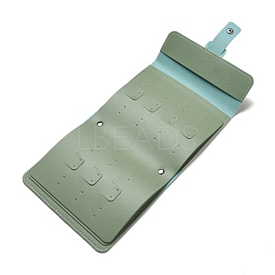 PU Imitation Leather Earring Storage Bags EDIS-E012-01B-1