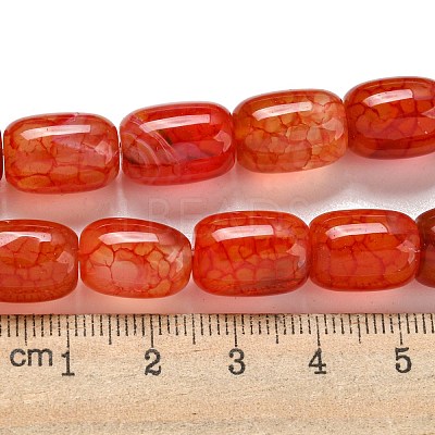 Natural Dragon Veins Agate Beads Strands G-A223-D11-01D-1