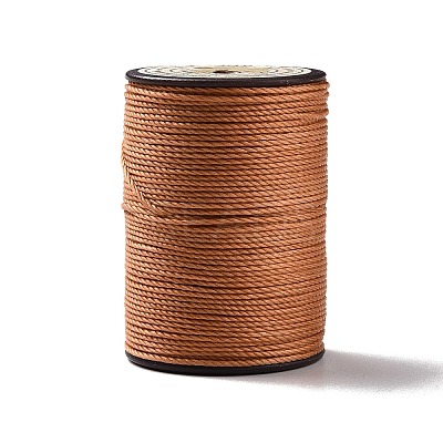 Round Waxed Polyester Thread String YC-D004-02E-016-1